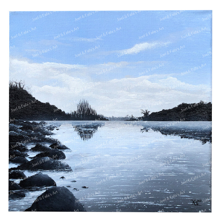 Lake with Rocks